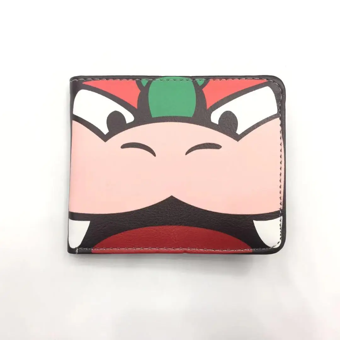 Японский кошелек с горячими мультяшками для детей с отделением для карт и монетной карманом.