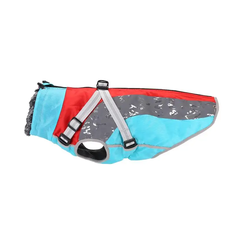 

Winter Dog Coat Dog Winter Warm Clothes Thickened Pet Vest With Leading Buckles Dog Apparel Cold Weather Dog Jacket For Walking