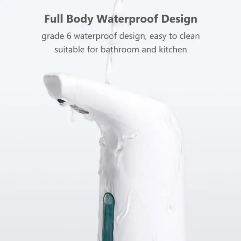 

Hygienic Sleek Soap Dispenser Hands-free Modern Automatic Liquid Soap Container For Bathroom Touchless Convenient Automatic Home