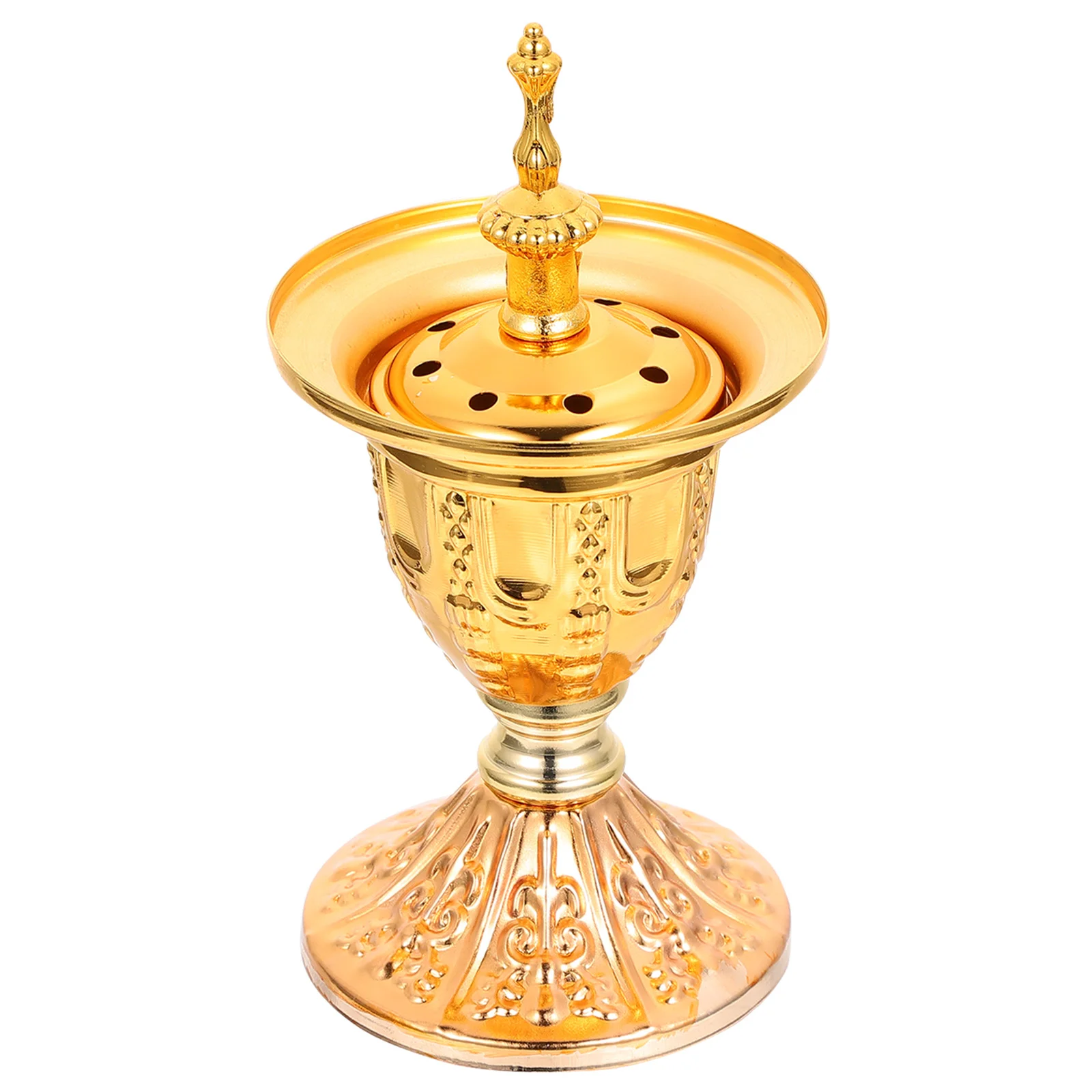 

Iron Art Incense Burner Home Office Ornament Meditation Decoration Gift