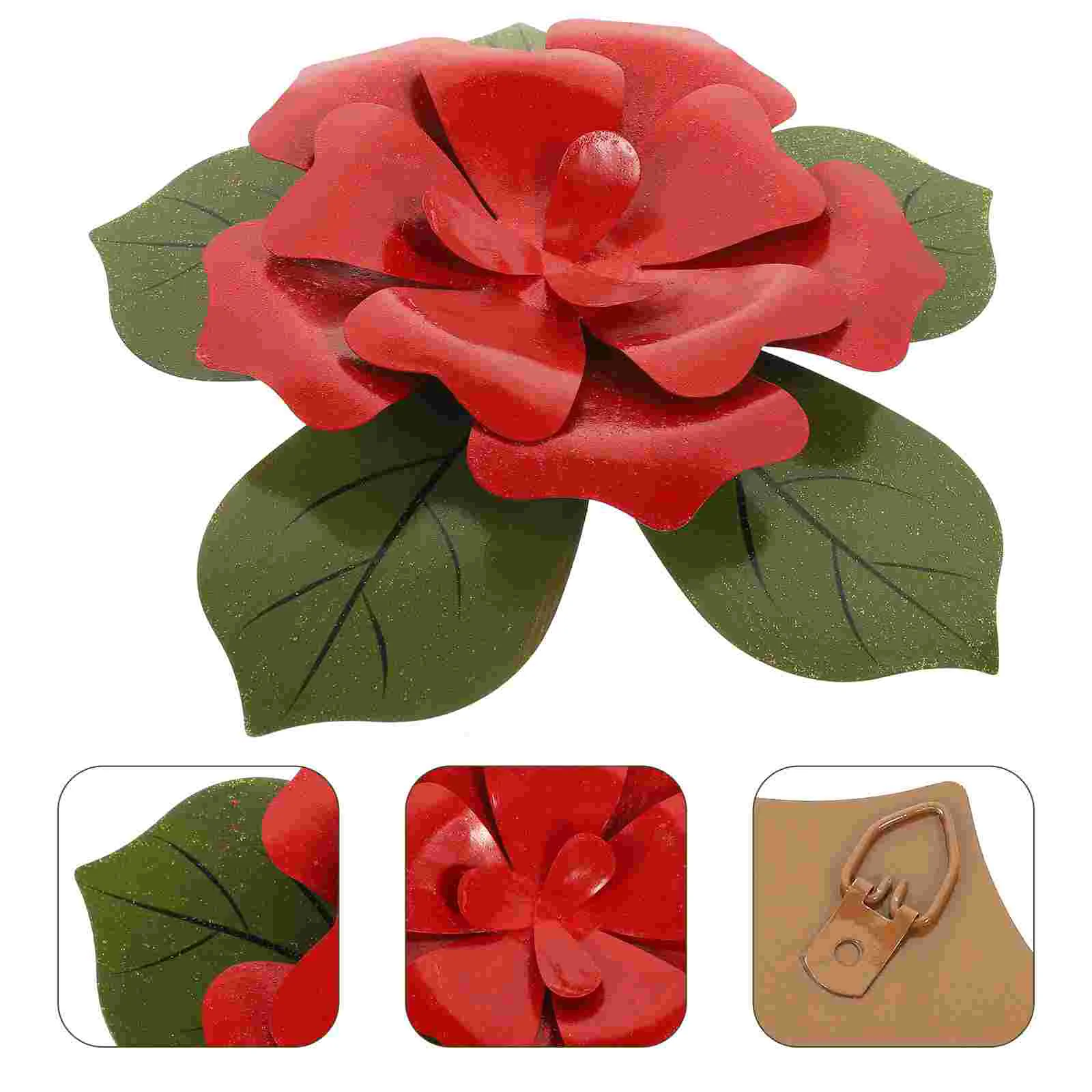 

Wall Flower Metaldecor Rose Flowers Decoration Iron Outdoor Large Sculpture 3D Sunflower Hanging Garden Inspirationalfloral