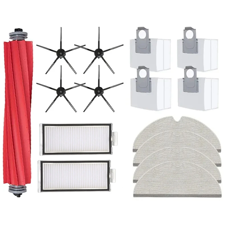 

Для Roborock Q7 Max,Q7 Max +,Q7 Plus,T8 Hepa Filter Robot Запчасти для пылесоса Mop Cloth Dust Bag