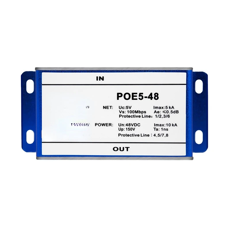 

outdoor for 10/100/1000M Ethernet power supply lightning protection surge protector arrester