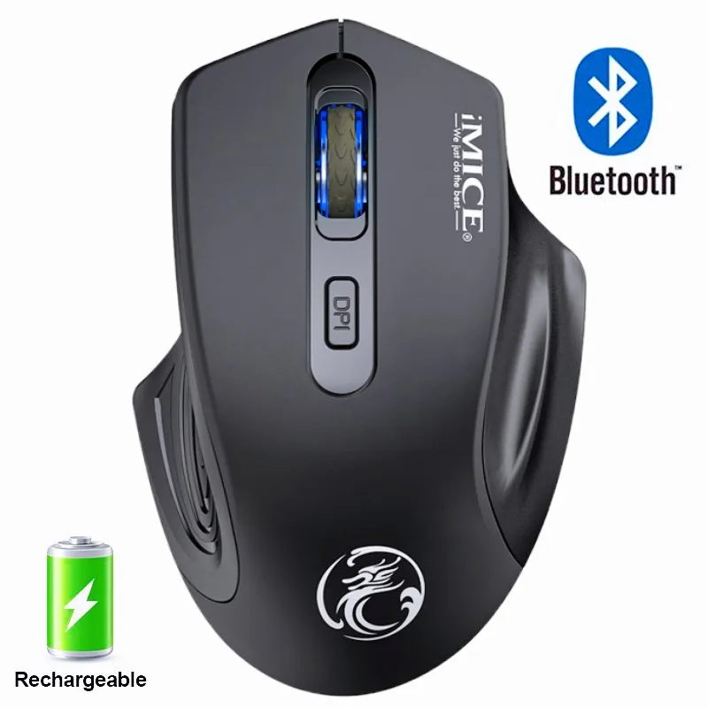 Wireless Mouse Bluetooth mouse Rechargeable Computer Mice Wirless Gaming Mouse Ergonomic Silent Usb Mause Gamer for Laptop Pc