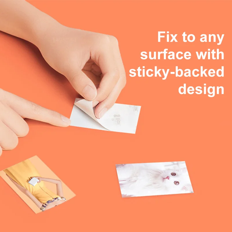 Оригинальный Карманный принтер Xiaomi ZINK самоклеящаяся фотобумага цветная печать