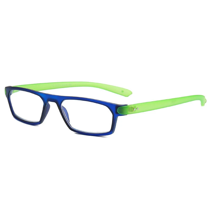 

B148391 Men Reading Glasses Women Rectangular Presbyopic Eyeglasses Spring Hings Colorful Fashion Diopter glass