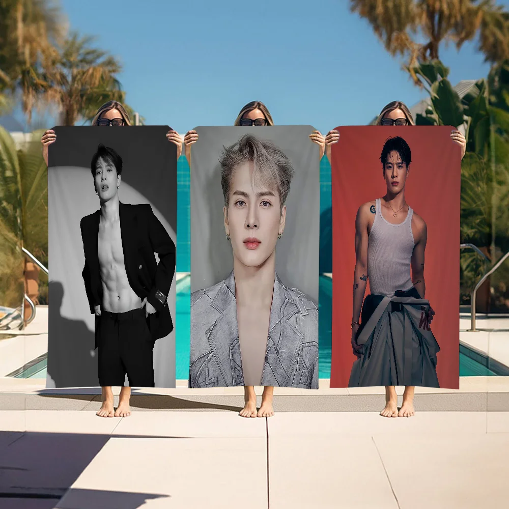 Пляжное Полотенце Wang Jia Er Jackson Быстросохнущее Банное Из Микрофибры Для Девочек