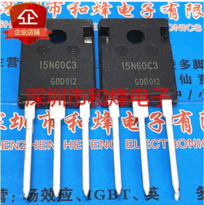 

Free shipping 30PCS 15N60C3 SPW15N60C3 TO-247 600V 15A