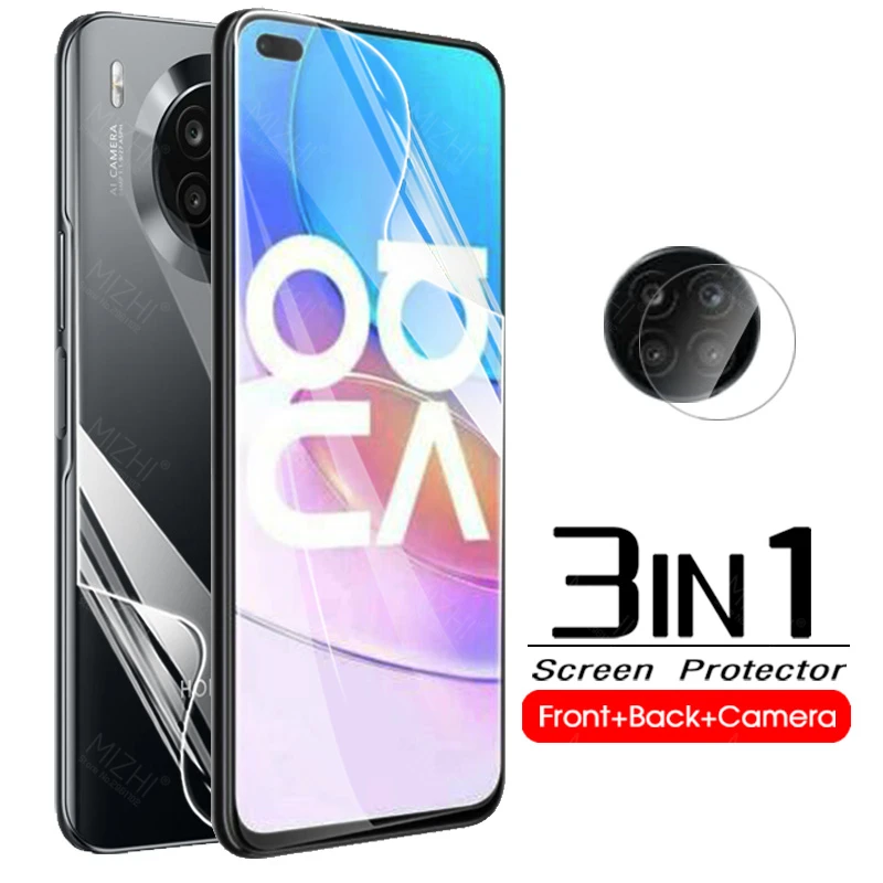

Гидрогелевая пленка для huawei nova 8i, защитная пленка для переднего и заднего экрана камеры huawei nova8i nova 8 i 8i nova8 i, стеклянная пленка huwei