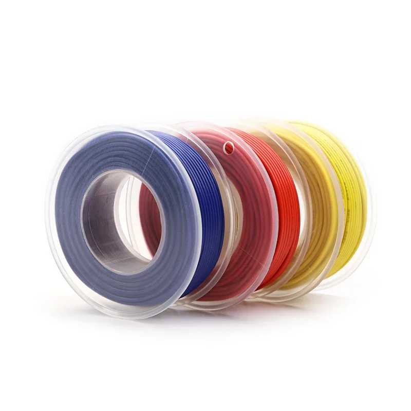 Электрический провод UL1007 в рулоне 30/28/26/24/22/20/18/16AWG ПВХ изолированный луженый