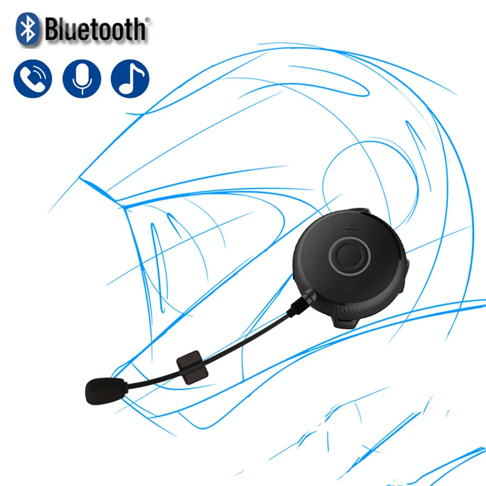 

Motorcycle Bluetooth Bone Conduction Helmet Headsets Stereo MP3 Music Speaker Wireless IP66 Waterproof Sports Earphone for Moto