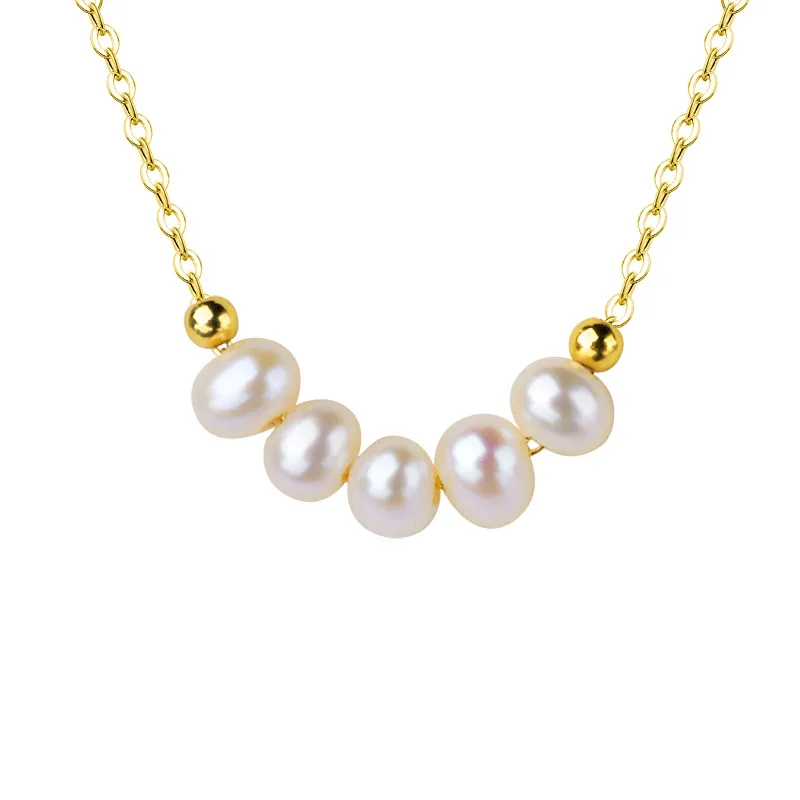 

Ожерелье ZHIXI с натуральным пресноводным жемчугом, ювелирные изделия ручной работы в стиле ретро, 14 К позолоченный чокер, вечерний подарок дл...