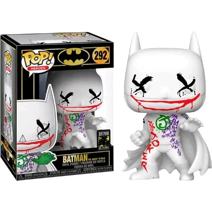 Funko поп-герои DC COMICS BATMAN 292 # the Joker Is Wild Model ПВХ Коллекционная Виниловая фигурка Exlusive