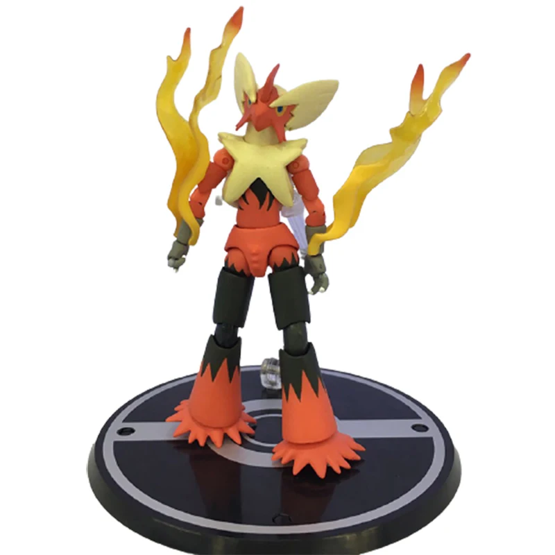 

Animation Pokemon Anime Action Figure GK Blaziken Model Pocket Monster MEGA 16cm PVC Desktop Collection Children Toys Kid Gift