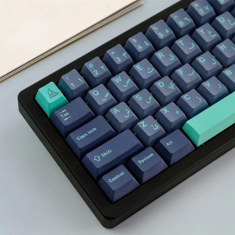 GMK Арабский морской колпачок для ключей 129 клавиш PBT Cherry Profile Термосублимационная