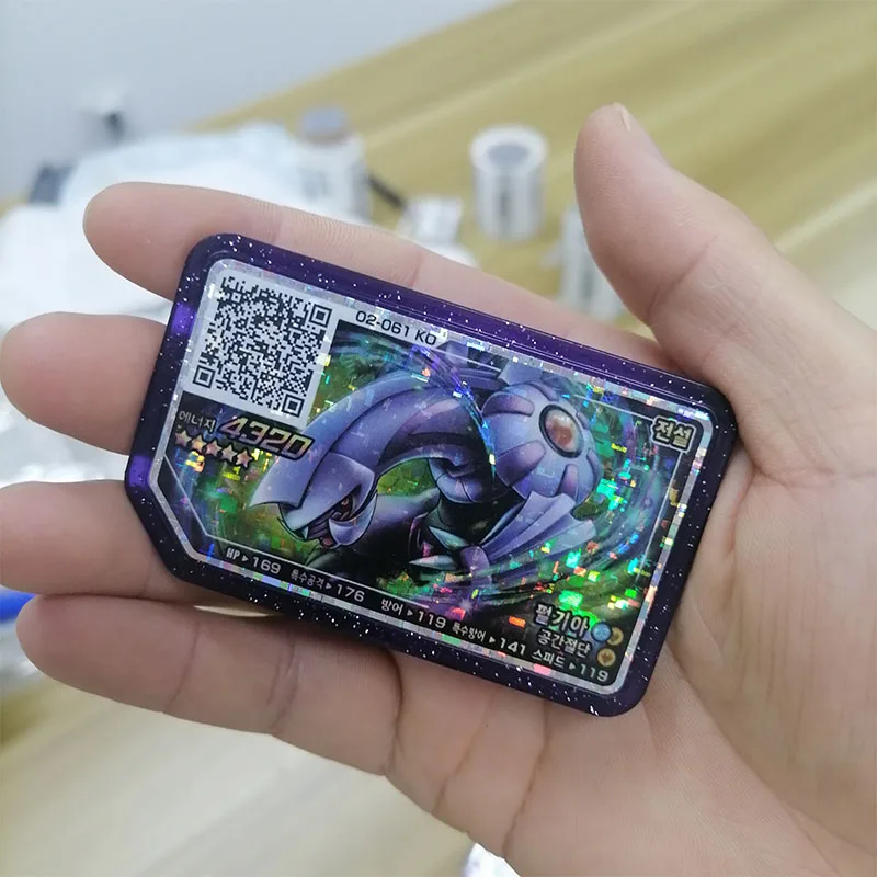 Корейские диски Pokemon Gaole аркадная игровая машина QR 5 звезд флеш-карта класс 1 2 3