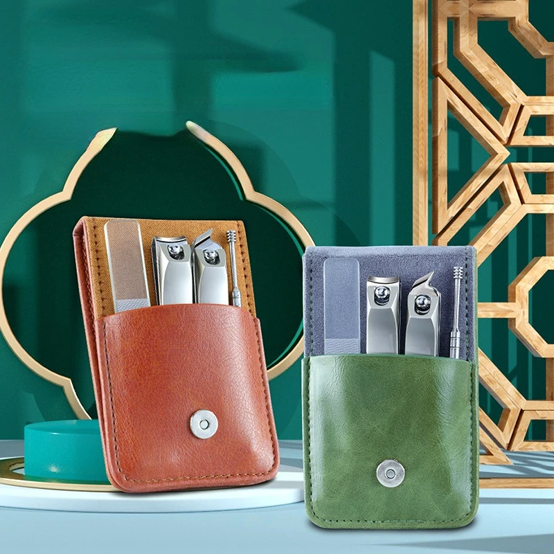 

Stainless Steel Nail Clippers Set Home Nail Clippers High-grade Nail Clippers Trimming Nails Digging Ears