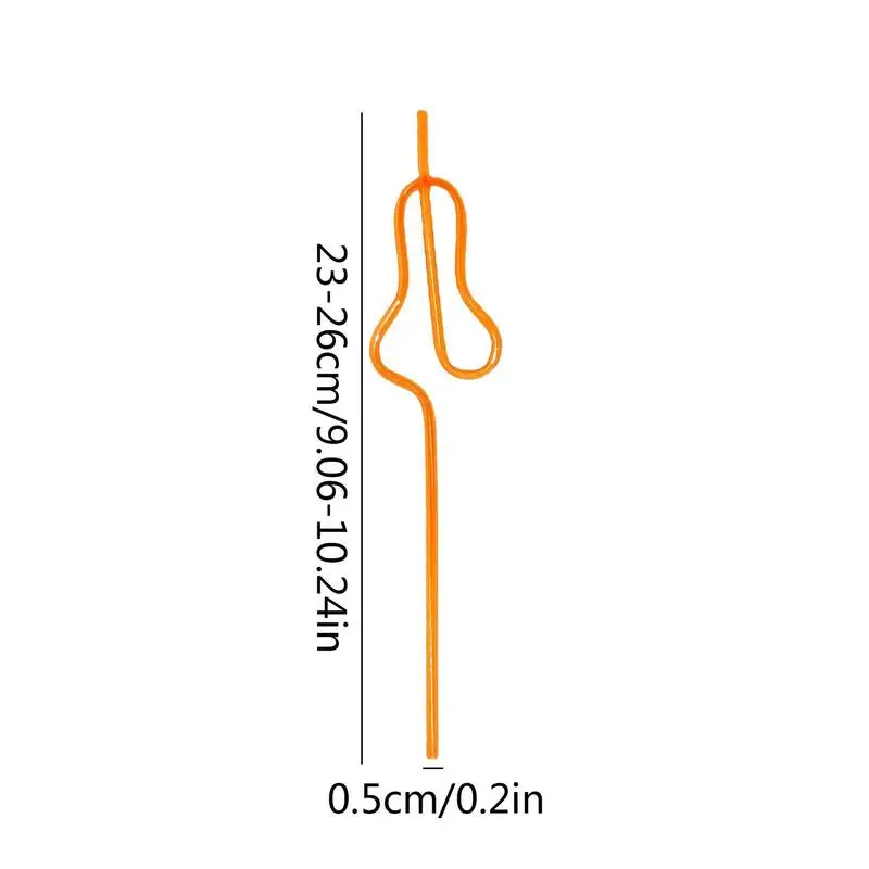 Соломинки для невесты девичника искусственные 5 шт. соломинки в форме тыквы