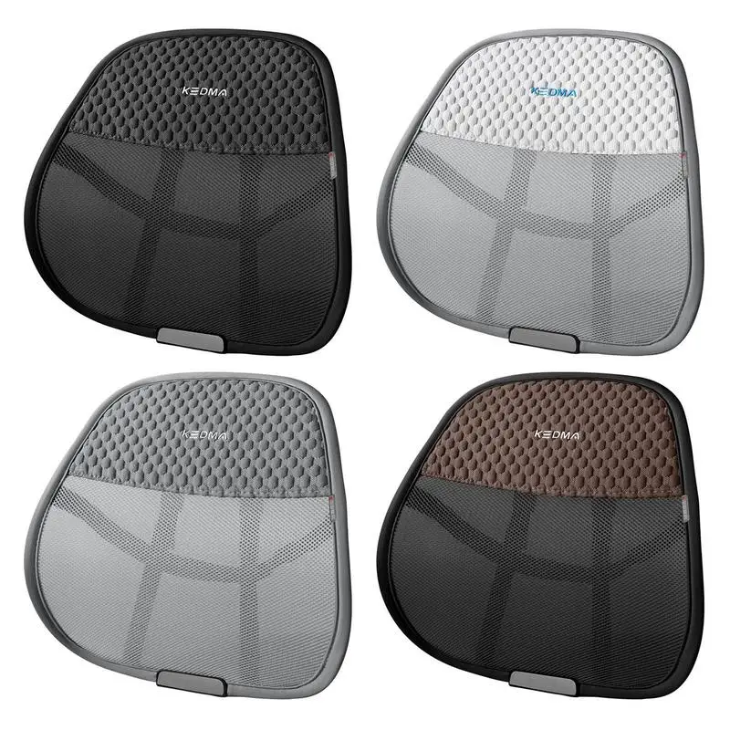 

Lumbar Support Pillow For Car Back Support For Car Seat Back Pillow Promotes Good Spinal Posture Comfortable Sitting Driving