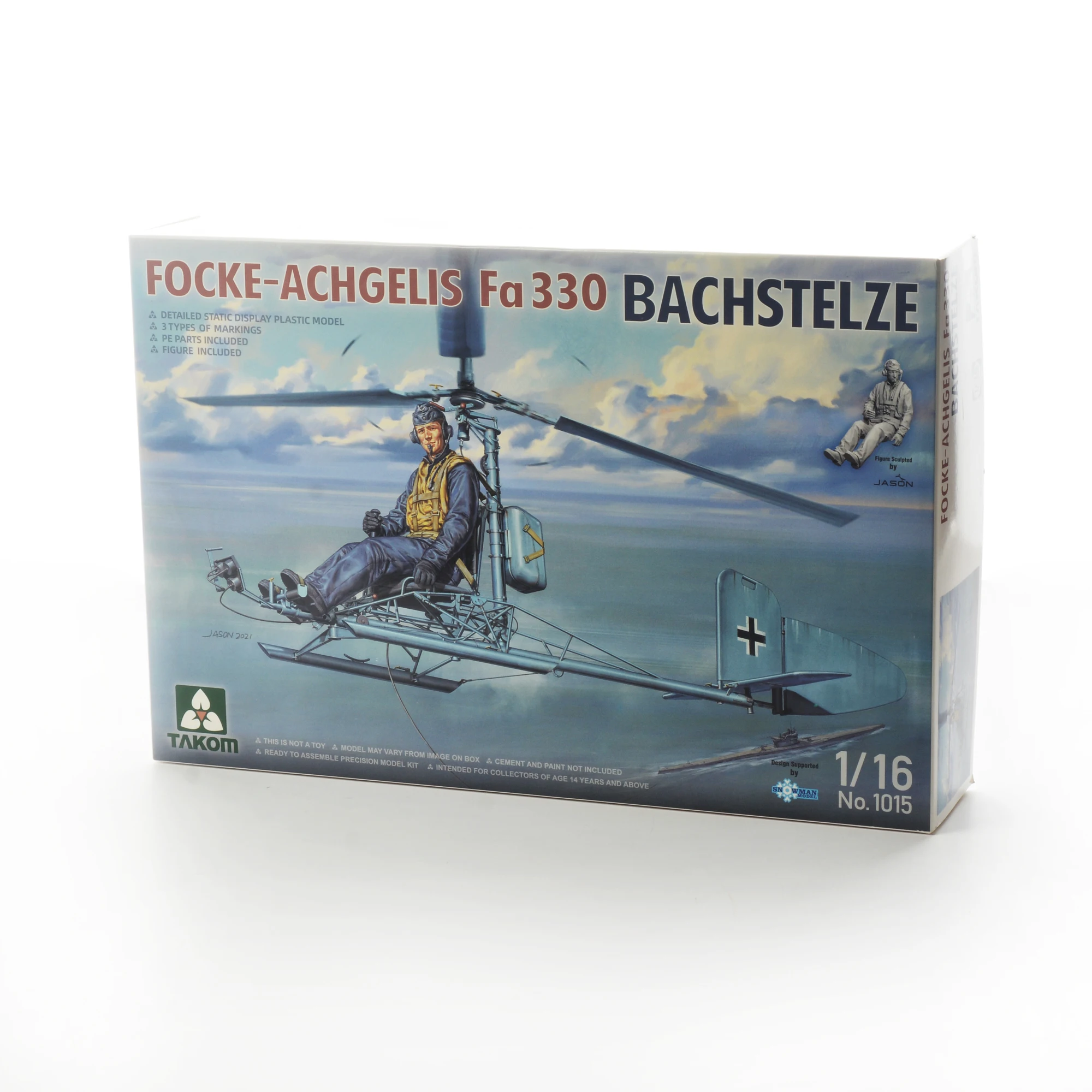 

TAKOM TAK1015 1/16 Focke-Achgelis Fa330 Bachstelze Plastic Model Kit