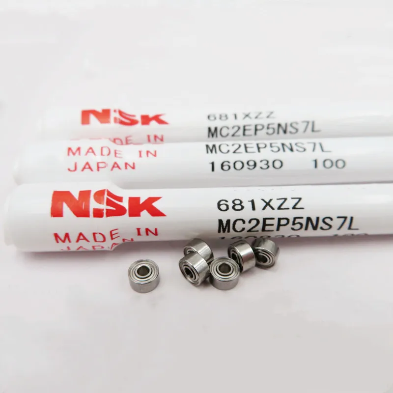 20pcs JAPAN NSK High Speed Bearing 681X 683 684 685 686 687 688 689 608 ZZ 3x7x3 4x9x4 5x11x5 6x13x5 8x16x5 8x22x7 MM - купить по