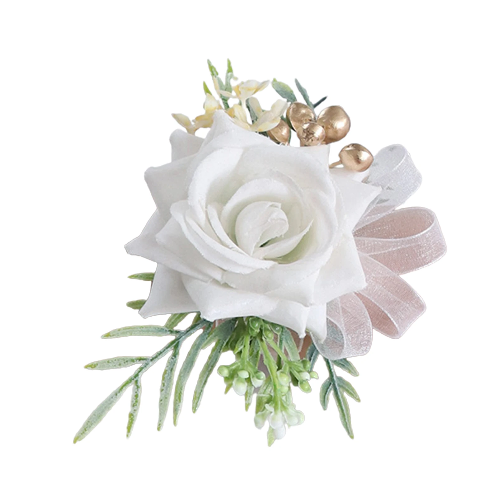 

Искусственный цветок, браслеты на запястье, бутоньерка для свадьбы, невесты, жениха, браслет, украшение для свадебной вечеринки, Корсажная бутоньерка, цветы на запястье