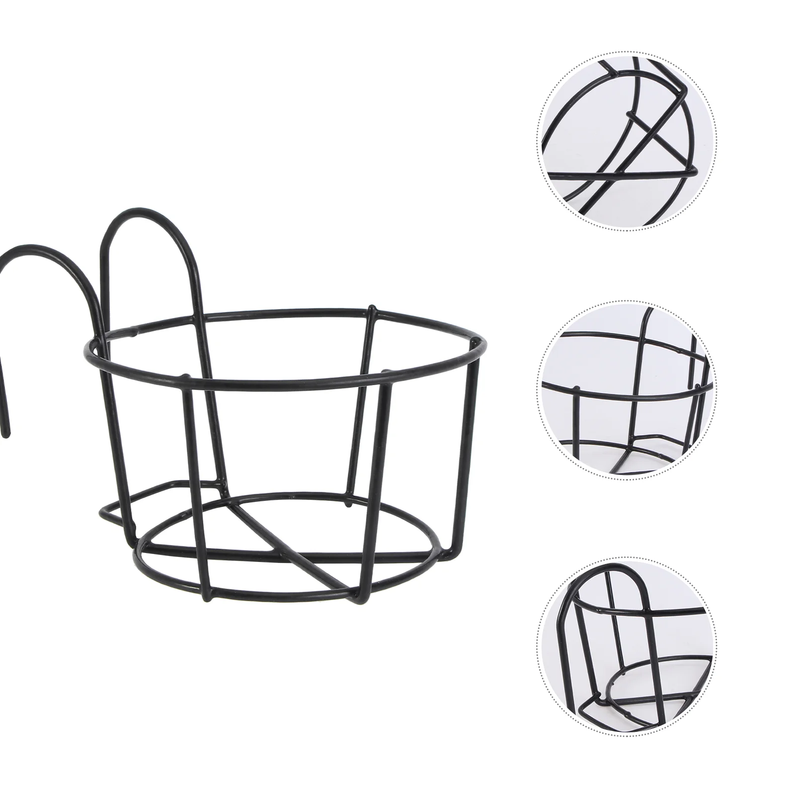 

Planters Railing Over Outdoorplants Hanging Holder Planter Rail Fence Iron Pot Deck Flower The Large Shelf