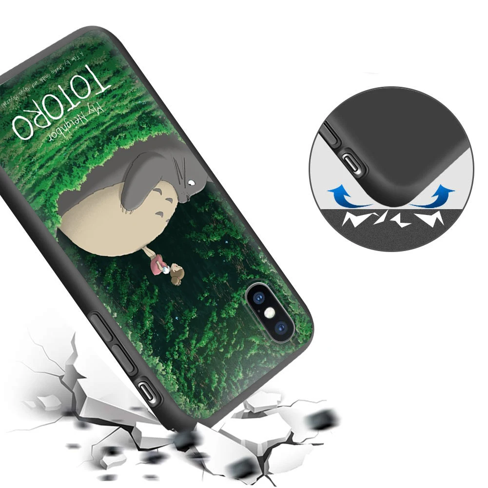 F5 T-Totoros Soft Silicone Case for Samsung Galaxy A10 A10s A20 A30 A20S A40S A50 A50S A70 A81 A82 A91 Caver