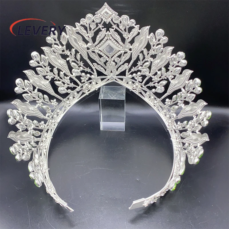 Рыжий Новые свадебные диадемы Диадемы Свадебные аксессуары для волос Конкурс