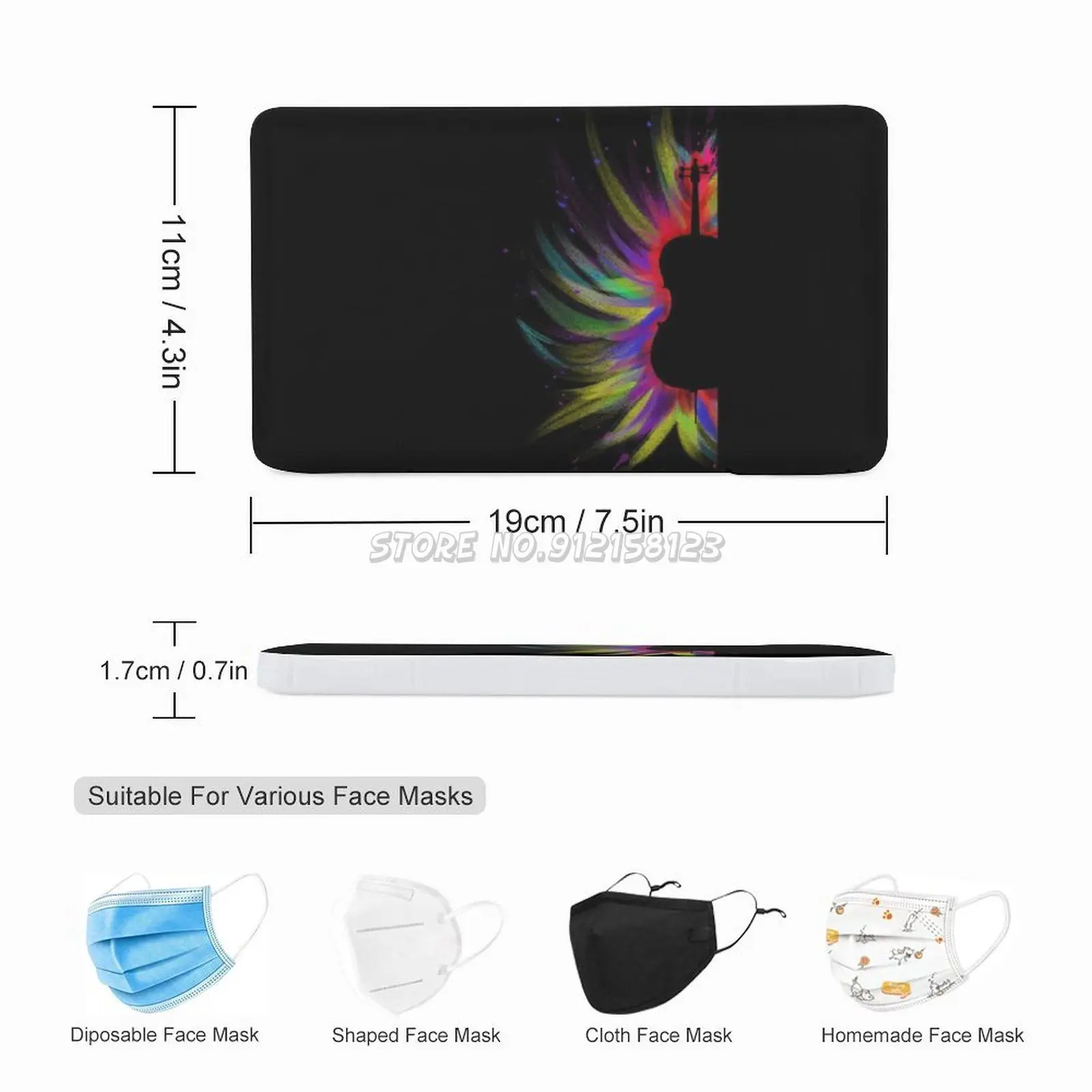 Коробка одноразовая для хранения маски органайзер скрипки виолончели музыки |