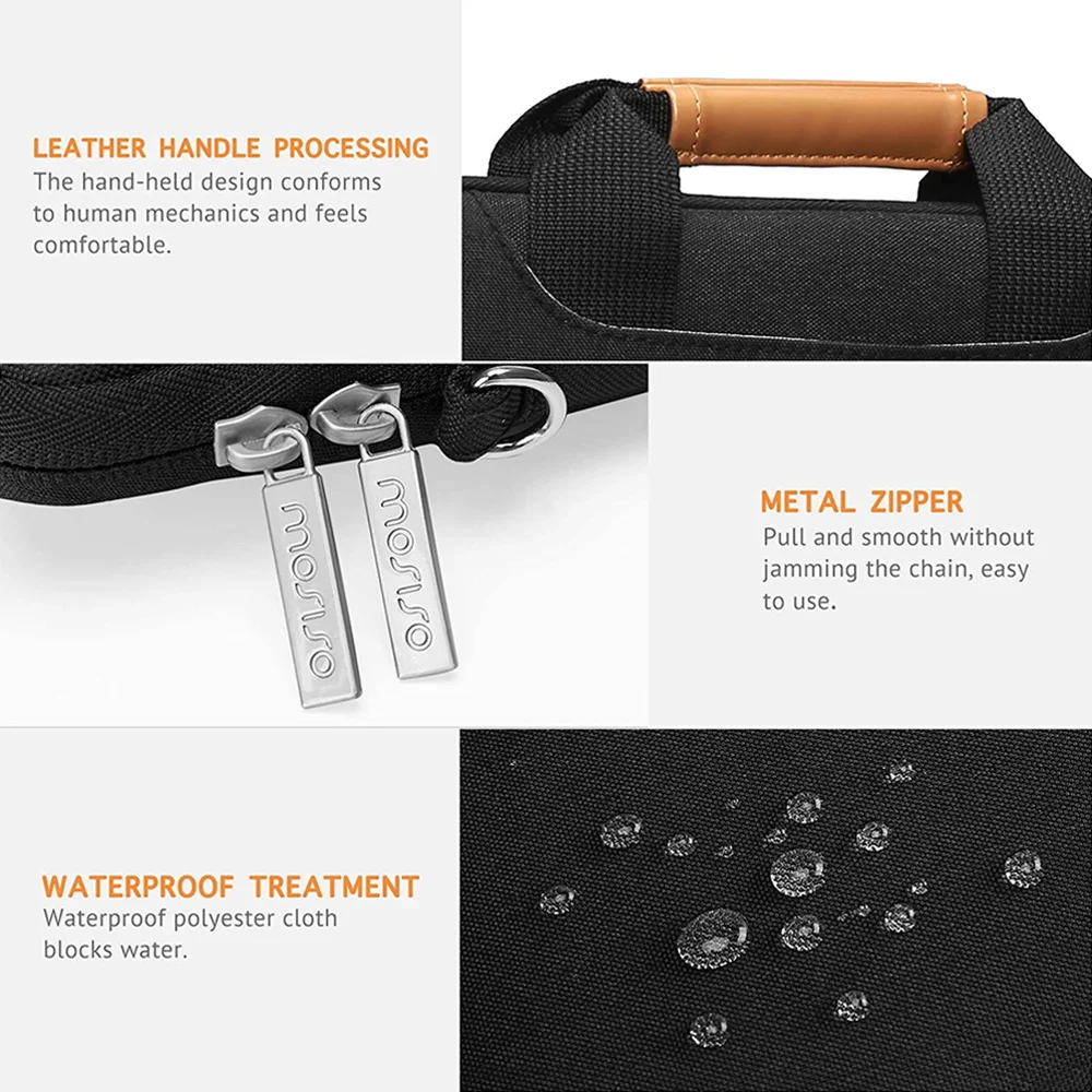 Многофункциональная сумка для ноутбука с ручкой мессенджер на плечо 13 14 15 6