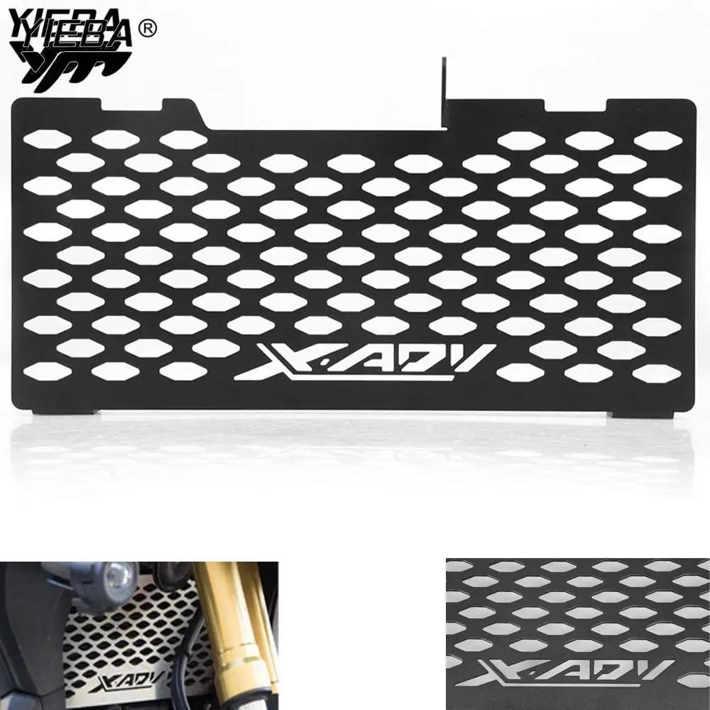 

For HONDA X-ADV X ADV XADV 750 2017 2018 Motorcycle Accessories Aluminum Alloy Radiator Guard Protector Grille Cover XADV