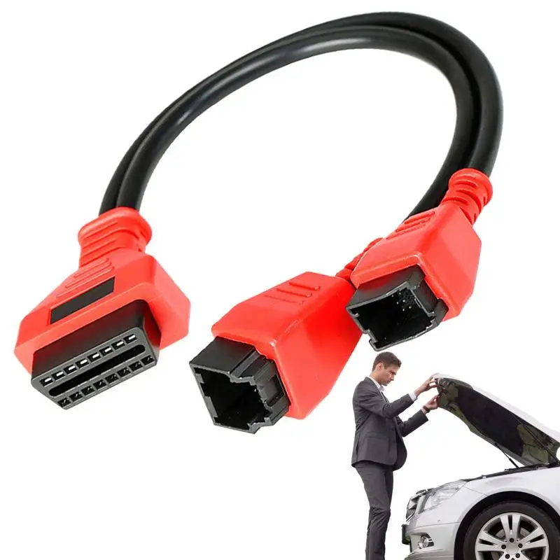 

Кабель OBD2 для OBDSTAR FCA 12 + 8 SGW, обходной адаптерный кабель для Chrysler 12 8, кабель-адаптер для DP Plus/MaxiSYS/IM608/X431