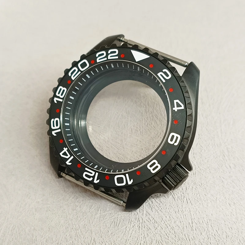 

42mm NH35 Case Fit Seiko SKX007 SRPD SKX009 7S26 NH35 NH36 4R35 4R36 Movement Dome Sapphire Crystal Glass Men's Dive Watch Cases