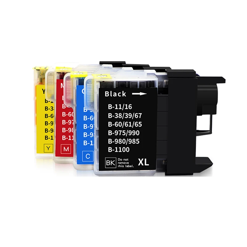 LC985 LC-985 LC985BK LC985C LC985M LC985Y для Brother DCP-J140W 145C 165C 195C 197C 385C 390CN MFC-J265W J410 J415W J220 принтер -
