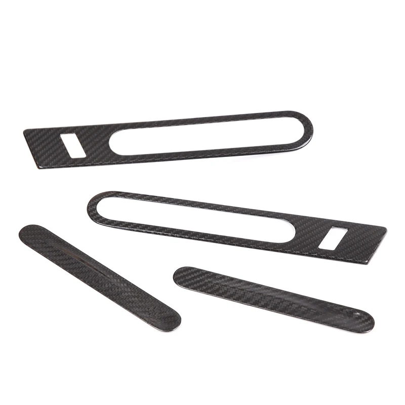 Наружная крышка дверной ручки из углеродного волокна для Nissan R35 GTR 2006-2018 глянцевая