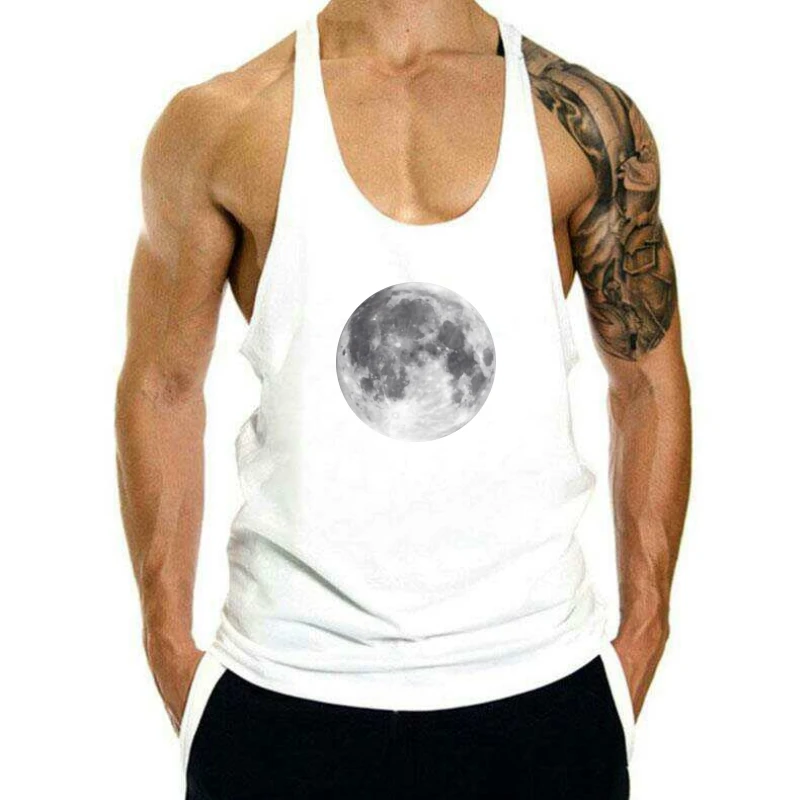 

Full Moon tank top men Top Tee Men Women Indie Hipster Urban Fashion tank top men Kids