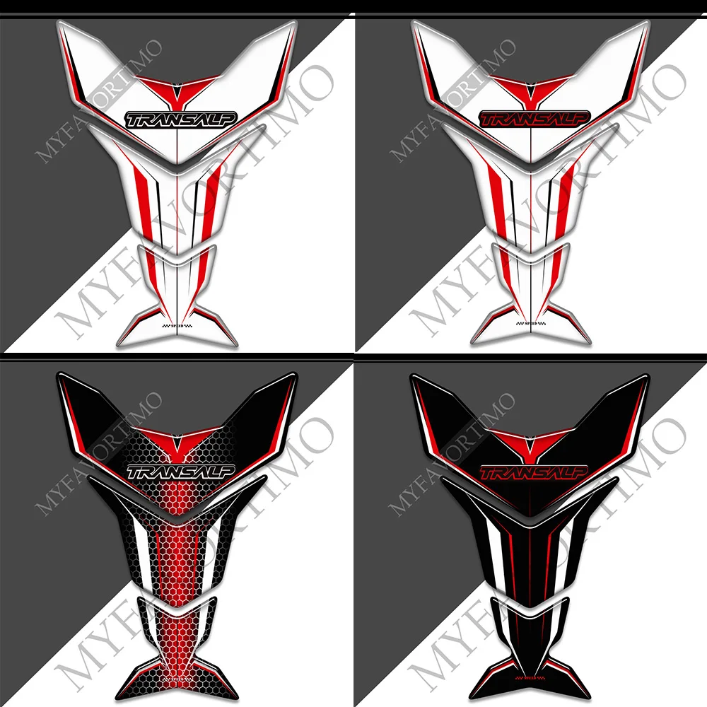 

XL 400 600 650 700 850 V For HONDA TRANSALP XL400V XL600V XL650V XL700V XL750L Motorcycle Tank Pad Protector Stickers Decals