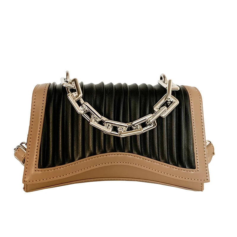 

Fashion Casual Wild Shoulder Handbags Women's Bag 2022 Trend Splicing Panelled Luxury Designer Bags for Women Tote Bag Crossbody