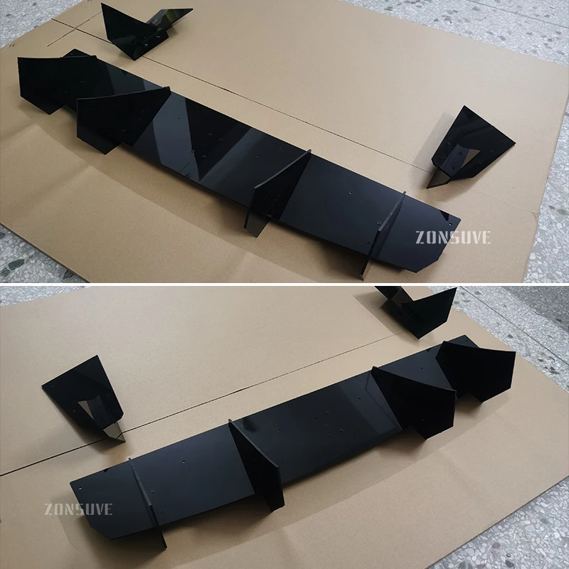 Диффузор для заднего бампера Ford Mustang Ecobost 2015 2016 2017