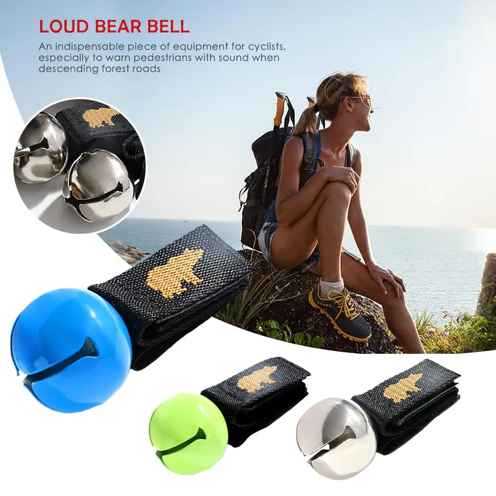 

Loud Bear Bell Hiking Gear Alloy Bear Bells With Silence Bell For Outdoor Survival Hiking Biking Fishing Climbing Accessori O6O4