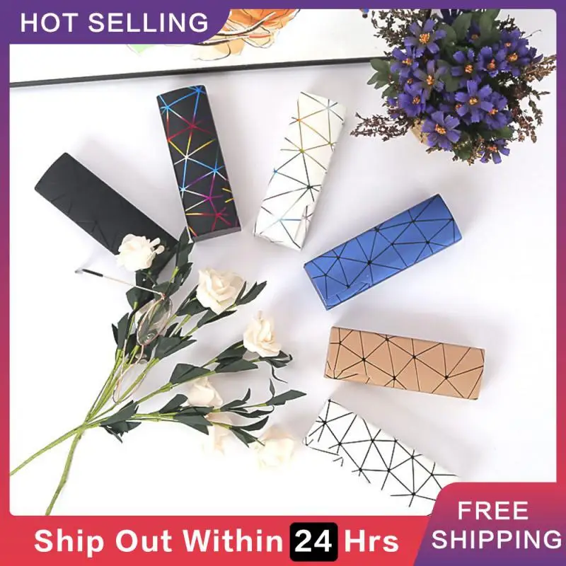 

Pu Leather Fabric Glasses Box Durable Glasses Case Glasses And Accessories Magnetic Inner Buckle Glasses Storage Box Waterproof