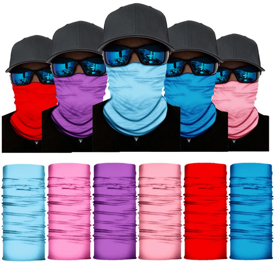 

25X50CM Balaclava Woman Scarves Hairband Man Mask Neckerchief Wristband Cycling Fishing Bonnet Camping Pirate Bandana Headband