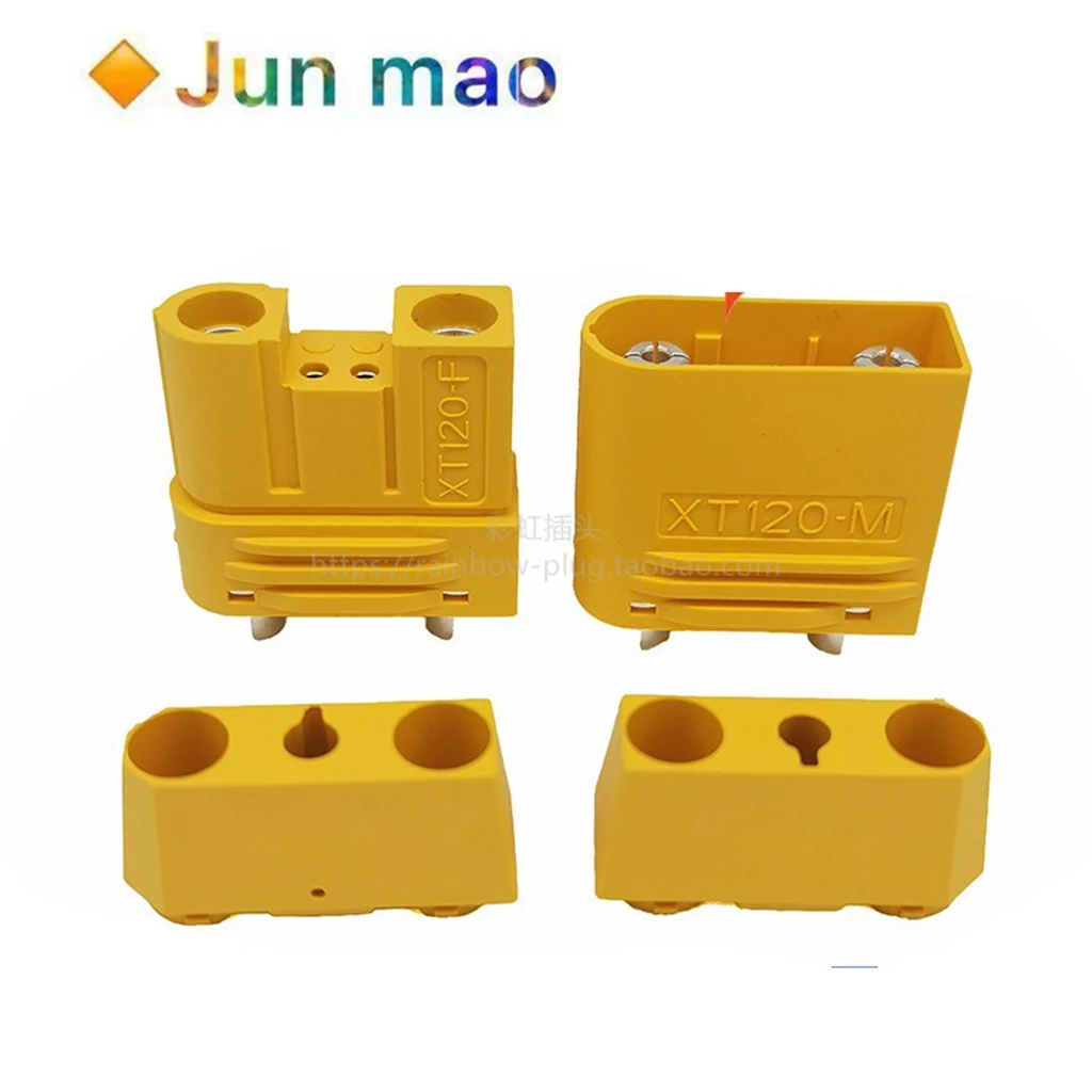 

1set Xt120 plug high current lithium battery UAV traverser plant protection machine connector