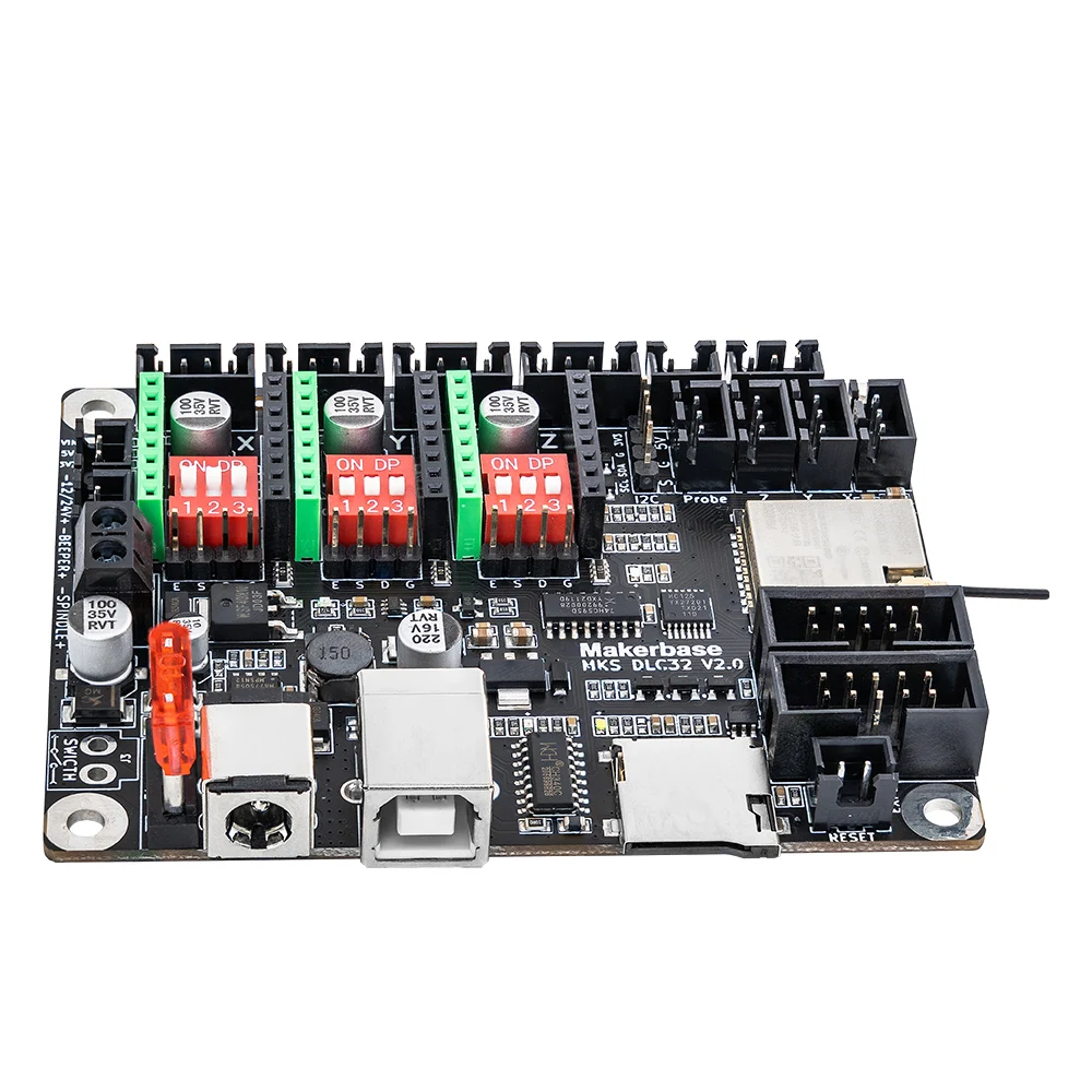 Материнская плата для лазерного гравировального станка Makerbase MKS DLC32 V2.1 32-битная
