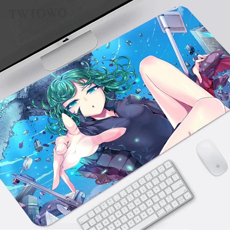 

Anime One Punch Man Mouse Pad Gaming XL Computer Custom Mousepad XXL Office Anti Slip Natural Rubber Computer Table Mat Mice Pad