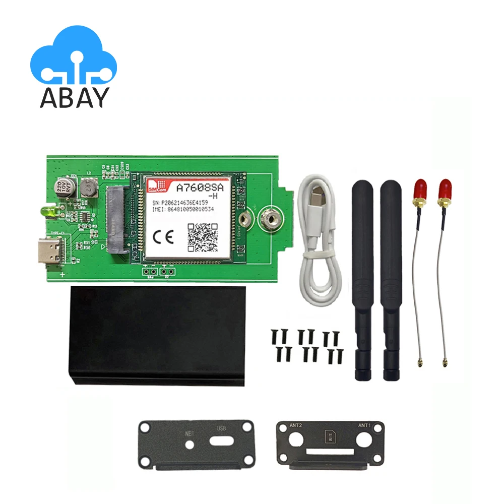 

Quectel A7608SA-H M.2 LTE Cat4 модуль + M.2 для адаптера разработки типа C + чехол