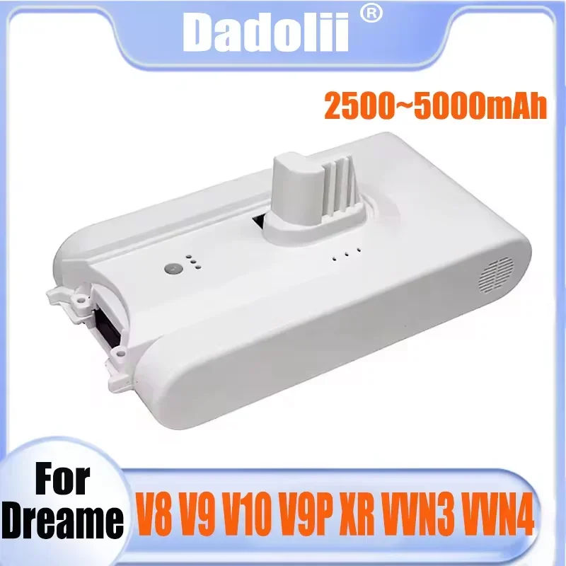 Для Dreame V8 V9 V10 V9P V9B XR VVN3 VVN4 25,2 В литий-ионный ...