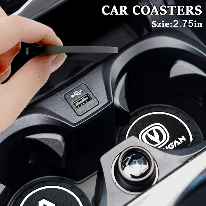 

Car Coaster Water Anti-skid Pad Silicon Decoration for BYD Stromspeicher E6 G3 2014 Repuestos F0 Repuestos F3 G3 F3r Accessories