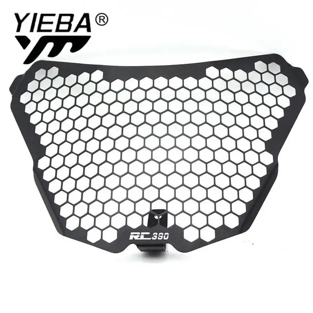

Front Headlight Headlamp Grille Guard Cover Protector For RC125 RC200 RC390 RC 125 200 390 2014 2015 2016 2017 2018 2019-2021